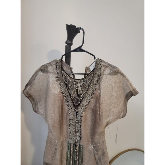 Byron Lars Beauty Mark RARE Embellished Dress Sz 6 New NWT - Picture 2 of 10